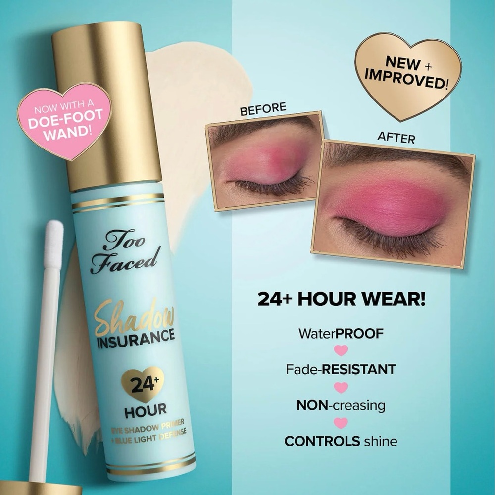 💎NIB💎 TOO FACED Shadow Insurance 24+ Hour Eyeshadow Primer